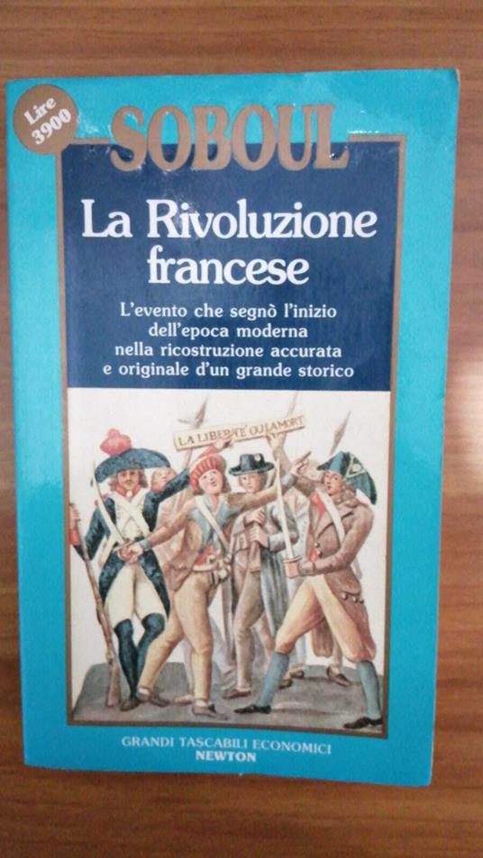 La rivoluzione francese - Albert Soboul - copertina
