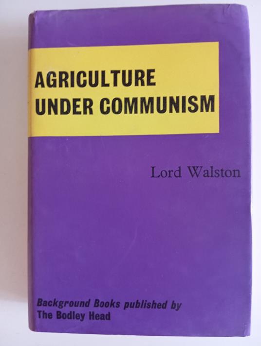 Agriculture under communism - copertina