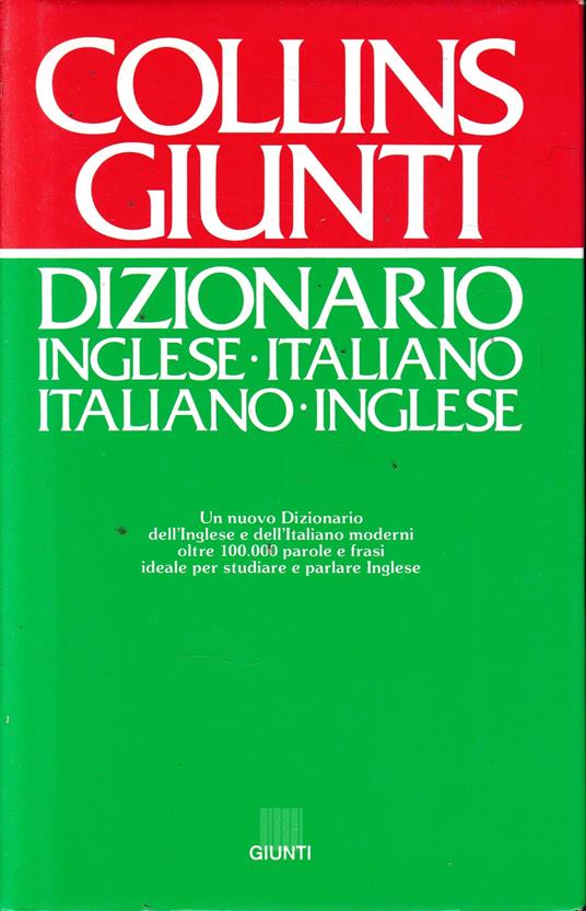 Dizionario Inglese-Italiano-Inglese-Italiano - copertina