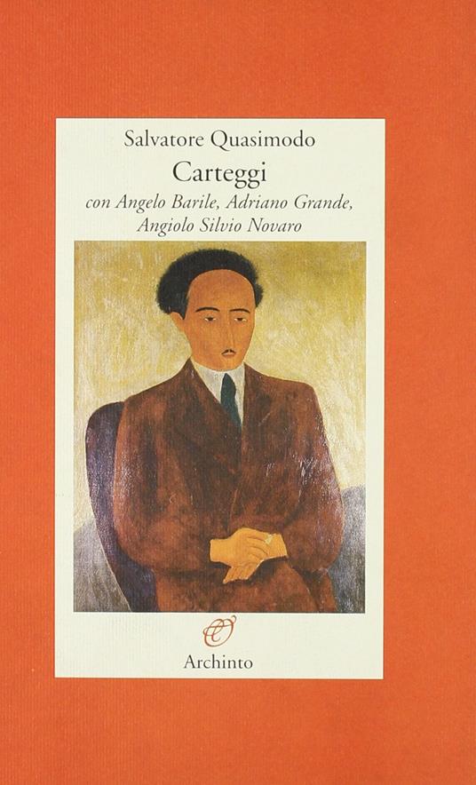 Carteggi - Salvatore Quasimodo - copertina