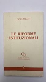 Documenti. Le riforme istituzionali