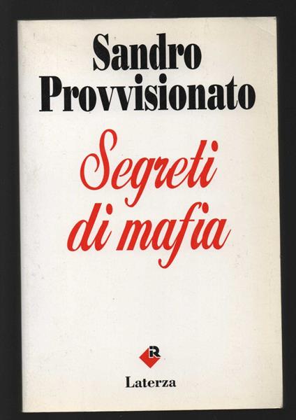 Segreti di mafia - Sandro Provvisionato - copertina