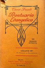 Prontuario evangelico di tutte le domeniche. Volume IV