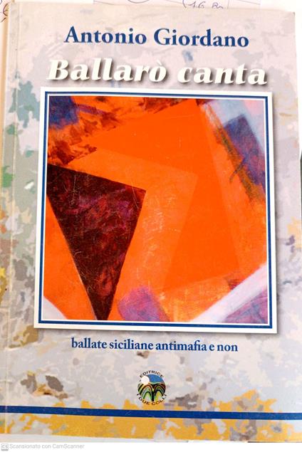 Ballarò canta - Antonio Giordano - copertina