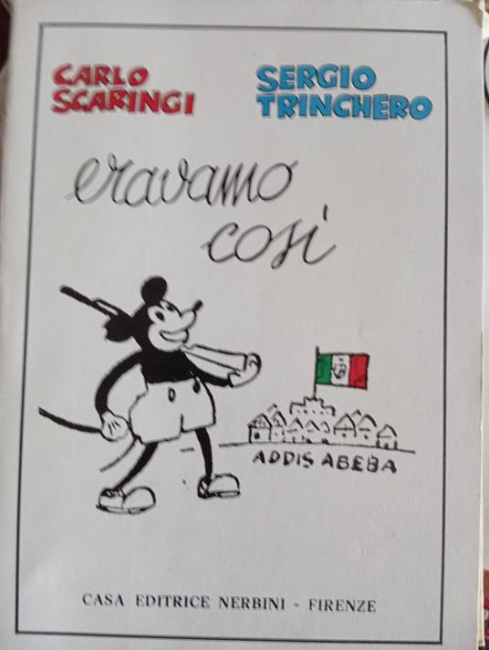 Eravamo così - copertina