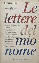 Le lettere del mio nome