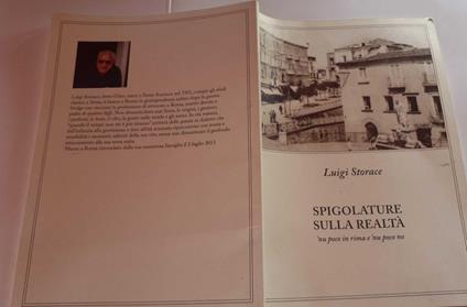 Spigolature sulla realtà nu poco in rima e nu poco no - copertina