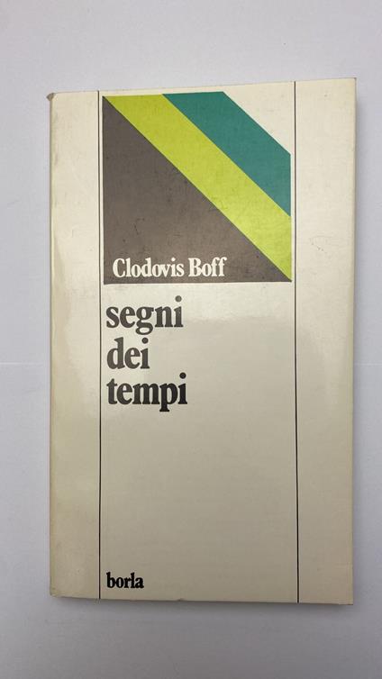 Segni dei tempi - Clodovis Boff - copertina