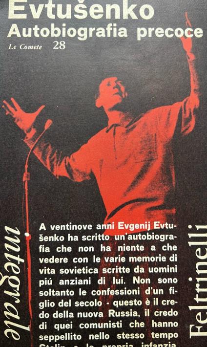 Autobiografia precoce - Evgenij Evtusenko - copertina