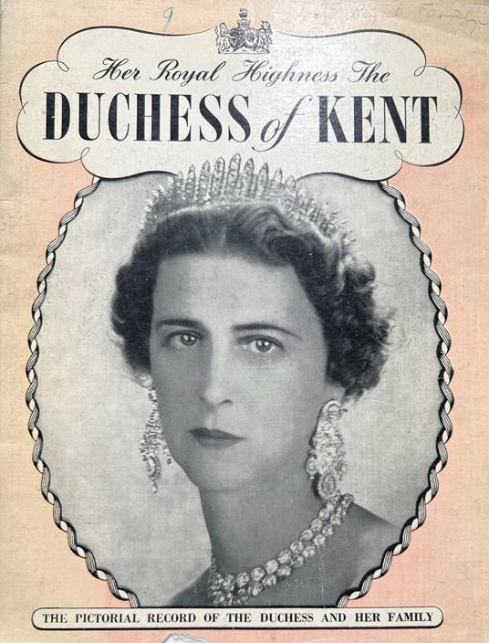 Her royal highness - The duchess of Kent - copertina