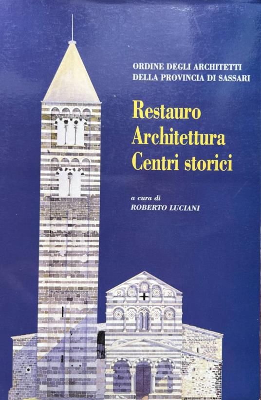 Restauro architettura centri storici - Roberto Luciani - copertina