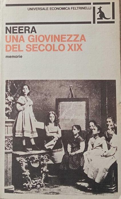 Una giovinezza del secolo XIX - Neera - copertina