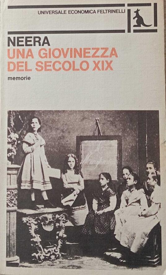 Una giovinezza del secolo XIX - Neera - copertina