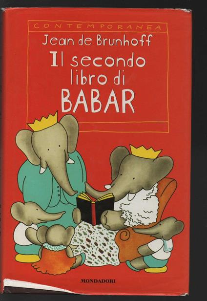 Il secondo libro di Babar - Jean de Brunhoff - copertina
