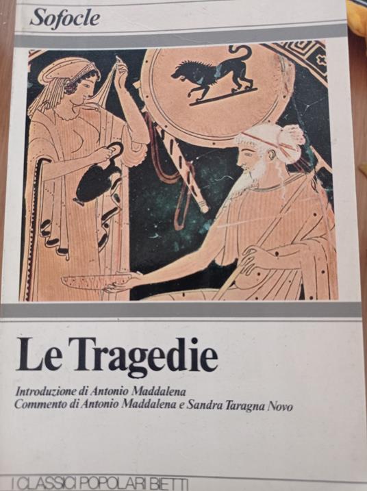 Le Tragedie - Sofocle - copertina