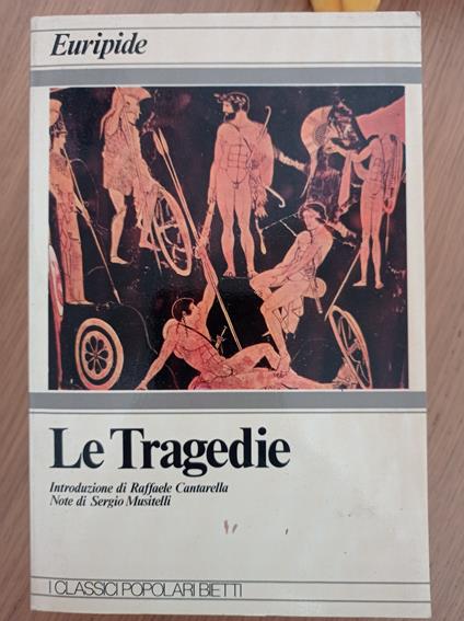 Le Tragedie - Euripide - copertina