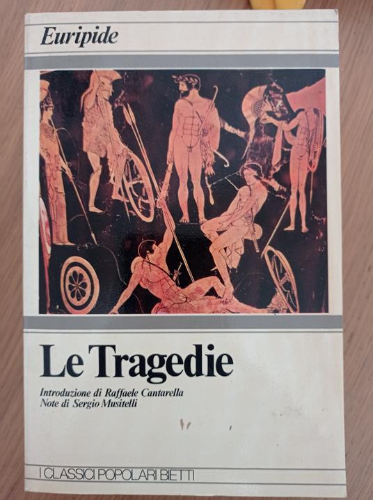 Le Tragedie - Euripide - copertina