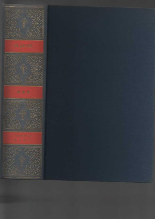 Plauto Le commedie - Giuseppe Augello - copertina