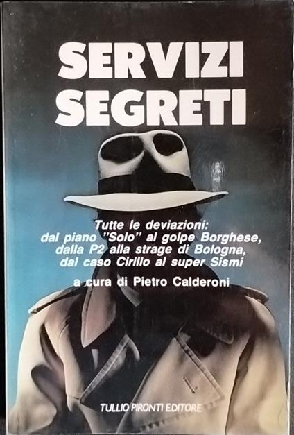 Servizi segreti - Pietro Calderoni - copertina