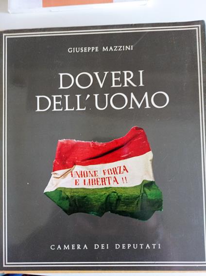 Doveri dell'uomo - Giuseppe Mazzini - copertina