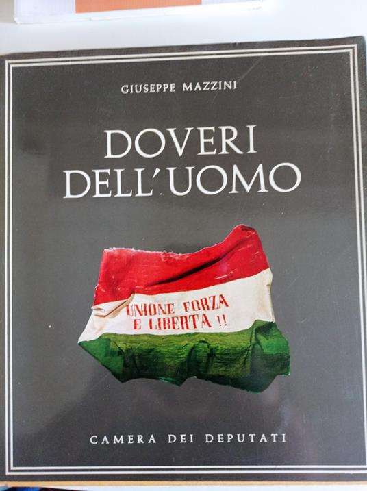 Doveri dell'uomo - Giuseppe Mazzini - copertina