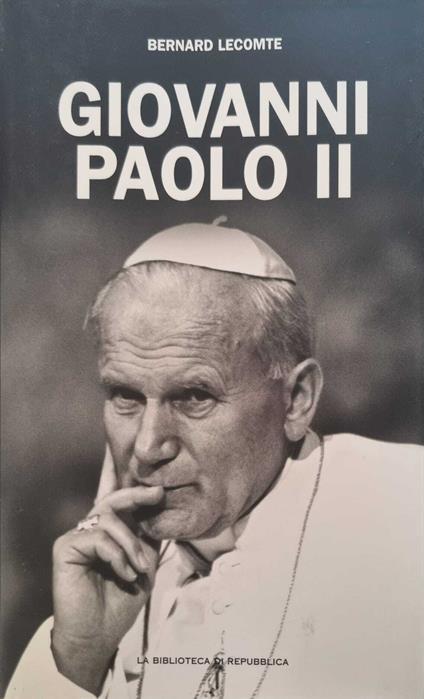 Giovanni Paolo II - Bernard Lecomte - copertina