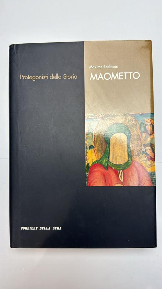 Maometto - Maxime Rodinson - copertina