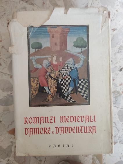Romanzi medievali d'amore e d'avventura - copertina
