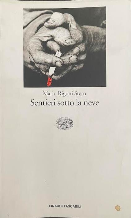Sentieri sotto la neve - Mario Rigoni Stern - copertina