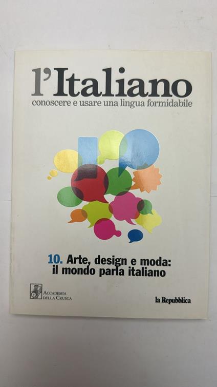 L' italiano. Conoscere e usare una lingua formidabile. Vol. 10 - copertina