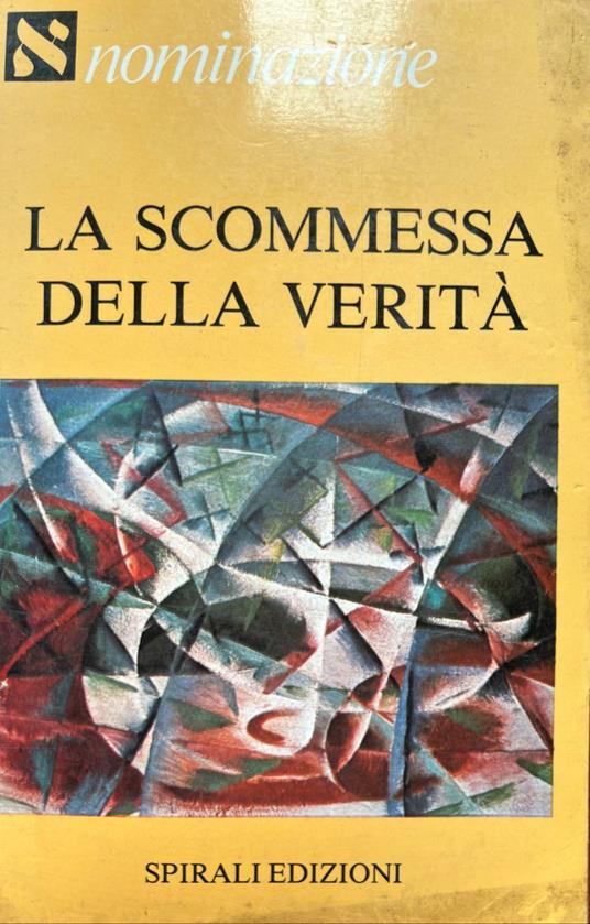 La scommessa della verità - copertina