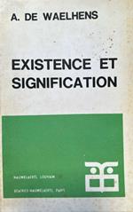 Existence et signification