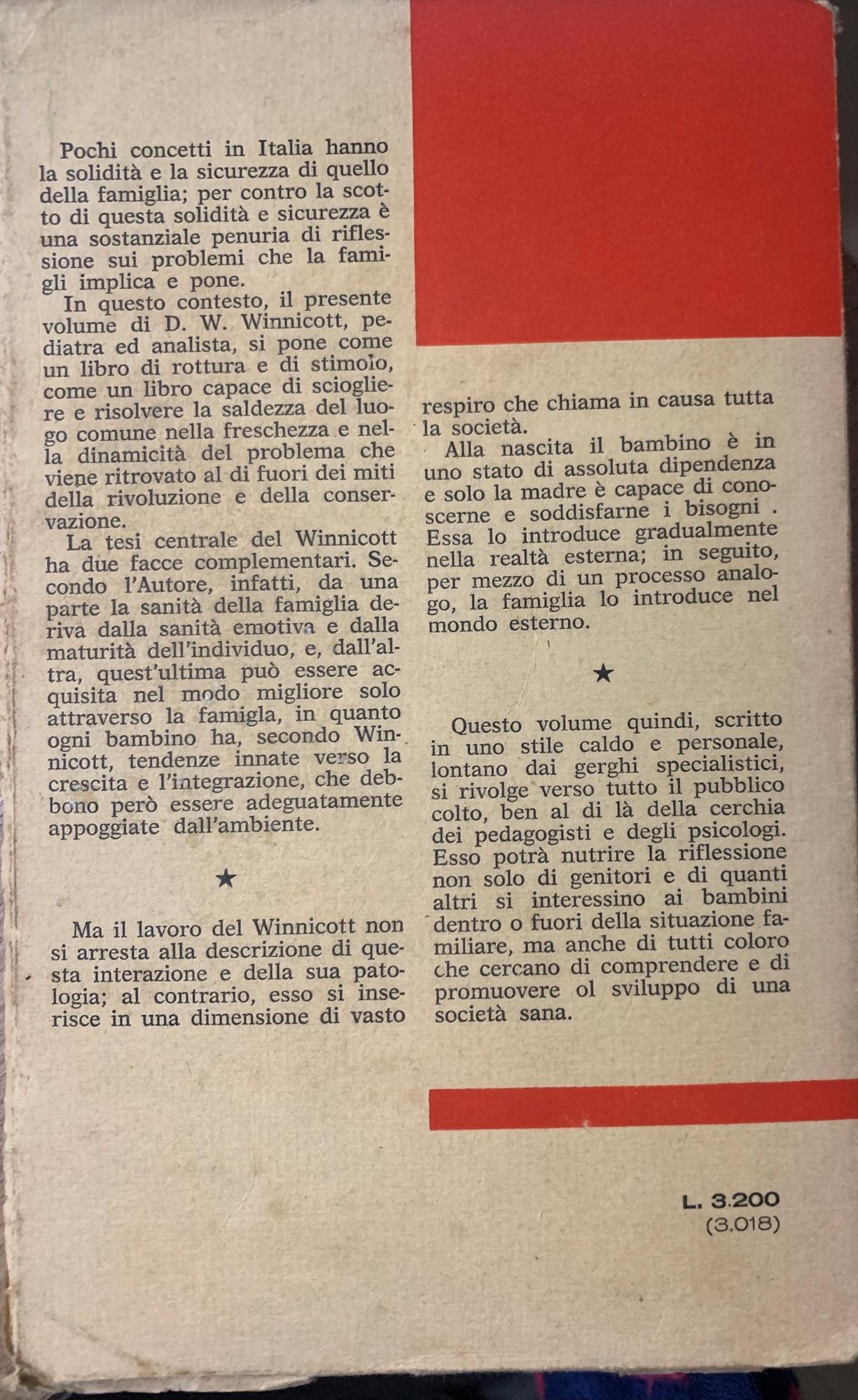 La famiglia e lo sviluppo dell'individuo