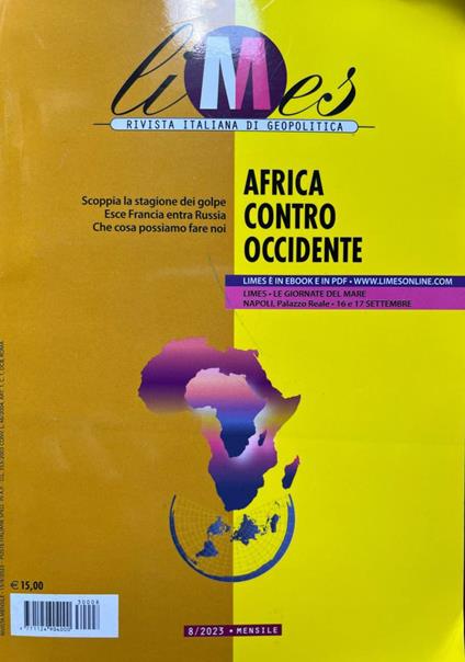 Africa contro Occidente - copertina
