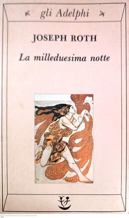 La milleduesima notte - Joseph Roth - copertina