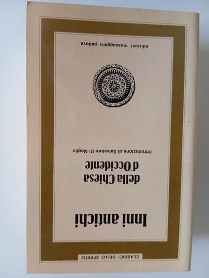 Inni antichi della Chiesa d'Occidente - copertina