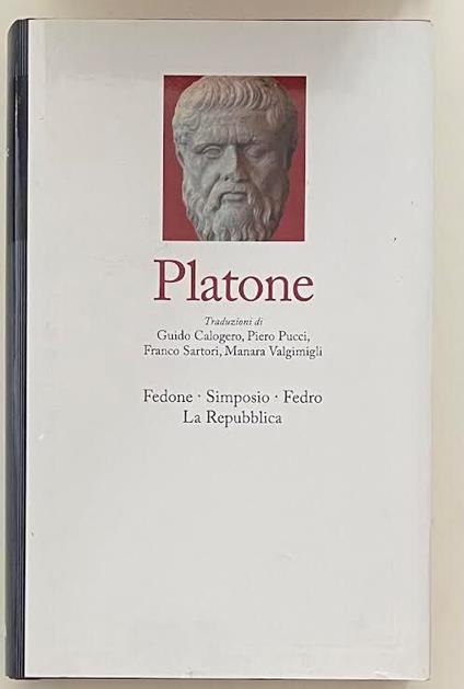 Fedone-Simposio-Fedro-La Repubblica - Platone - copertina