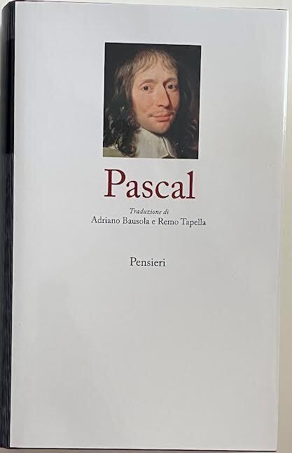 Pensieri - Blaise Pascal - copertina
