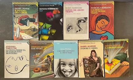 Lotto di 9 libri della Collana Universale Economica Feltrinelli. Vedi descrizione - copertina