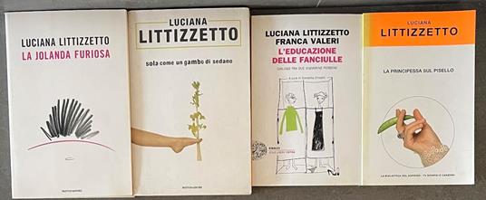 Lotto di 4 libri dell'autrice Luciana Litizzetto. Vedi descrizione - Luciana Litizzetto - copertina
