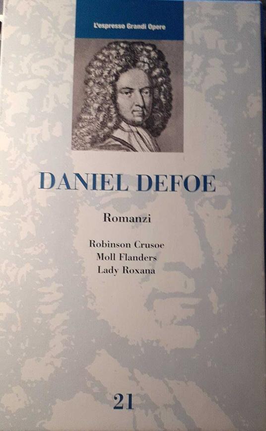 Romanzi - Daniel Defoe - copertina