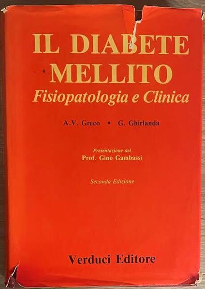 Il diabete mellito. Fisiopatologia e clinica - copertina