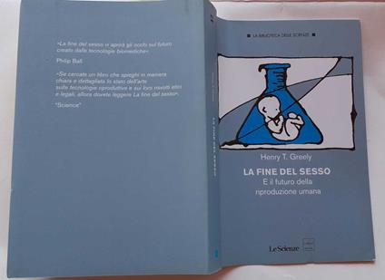 La fine del sesso. E il futuro della riproduzione umana - copertina