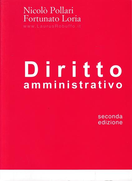 Diritto amministrativo - copertina