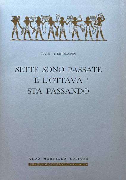 Sette sono passate e l'ottava sta passando - Paul Herrmann - copertina