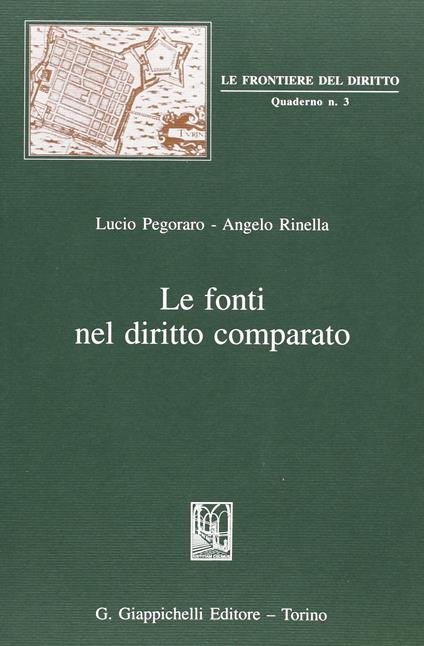 Le fonti nel diritto comparato - copertina