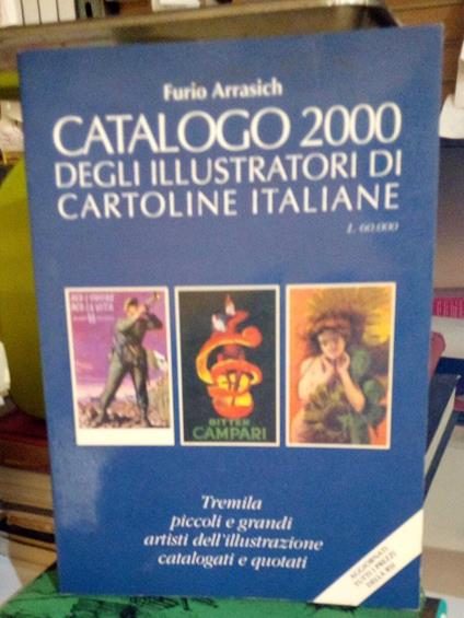 Catalogo 2000 degli illustratori di cartoline italiani - copertina