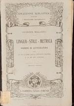 Lingua - Stile - Metrica