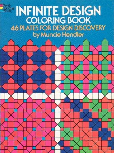 Infinite Design Allover Patterns: Coloring Book - copertina