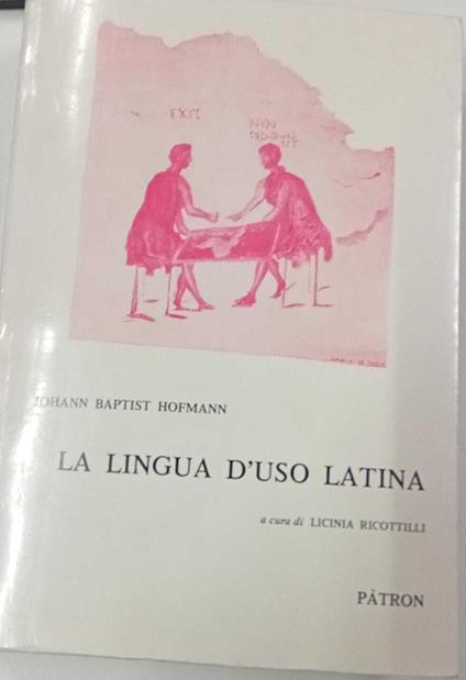 La lingua d'uso latina - copertina